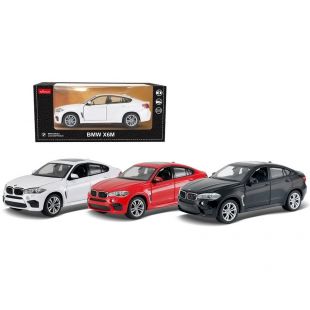 Машина Rastar BMW X6M металлическая 1:24, 3 цвета 56600