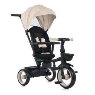 Велосипед триколісний з ручкою Turbotrike бежевий MT 1038 Beige