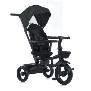 Велосипед трехколесный с ручкой Turbotrike черный MT 1038 Black
