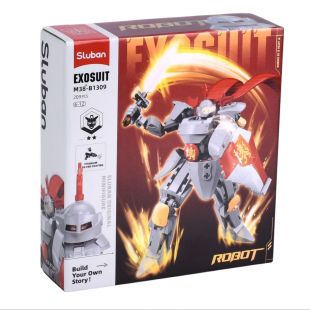 Класичний конструктор SLUBAN Exosuit M38-B1309