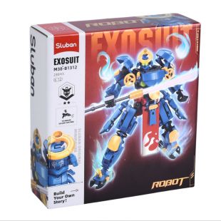 Класичний конструктор SLUBAN Exosuit M38-B1312