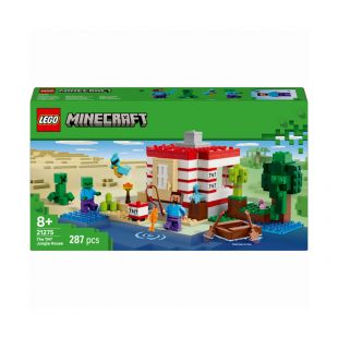 Конструктор  LEGO Minecraft Будинок з вибухівки в джунглях 21275