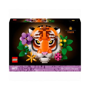 Конструктор LEGO Art Колекція фауни - Тигр 31217