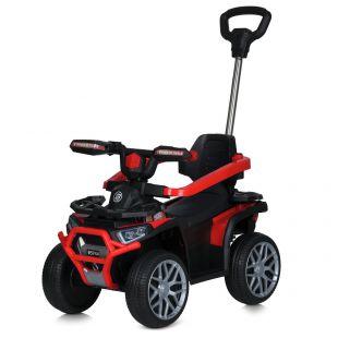 Квадроцикл Bambi Racer 3в1 каталка-толокар з батьківською ручкою на радіокеруванні M 5944EBLR-3