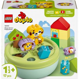 Конструктор LEGO Duplo Сортувальник фігур: будинок для цуценят 10441