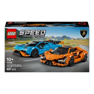 Конструктор  LEGO Speed Champions Lamborghini Revuelto та Huracan STO 77238