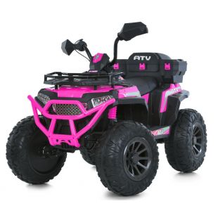 Квадроцикл дитячий Bambi Racer на радіокеруванні рожевий M 6132EBLR-8
