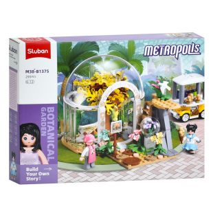 Конструктор SLUBAN Girls Dream ботанічний сад M38-B1375