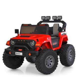 Електромобіль Bambi Racer Джип червоний M 6204EBLR-3(24V)
