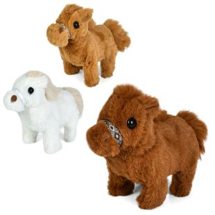 Мягкая игрушка Limo Toy лошадка, 3 цвета YG0262