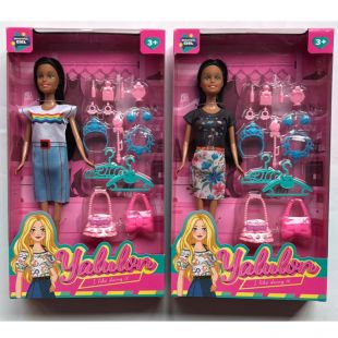 Кукла с аксессуарами 2 вида YL820-32