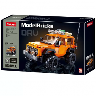 Конструктор SLUBAN M38-B1013 джип, 1:35, фігурка, 302дет