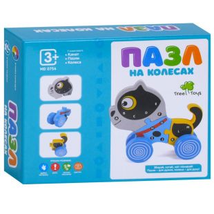Дерев'яна іграшка-каталка Tree Toys 4 види MD 0754