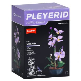 Конструктор Sluban Pleyerid орхидеи в горшке M38-P8063A