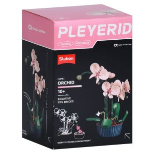 Конструктор Sluban Pleyerid орхидеи в горшке M38-P8063B