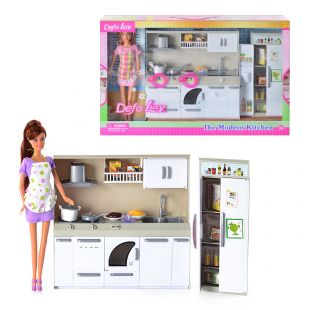 Игровой набор Defa Кукла и Модная кухня в ассортименте 6085