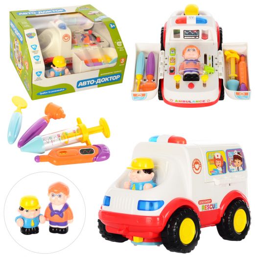 Набір лікаря Limo Toy машинка, фігурки 836   замовити