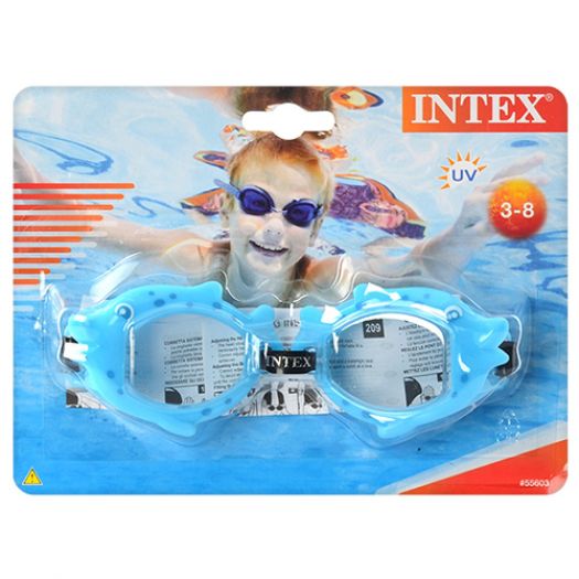 Окуляри для плавання Intex дитячі в асортименті 55603  купити