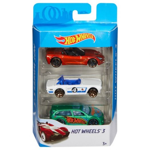 Набір 3-х базових машинок Hot Wheels в асортименті K5904   замовити