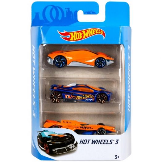 Набір 3-х базових машинок Hot Wheels в асортименті K5904   замовити