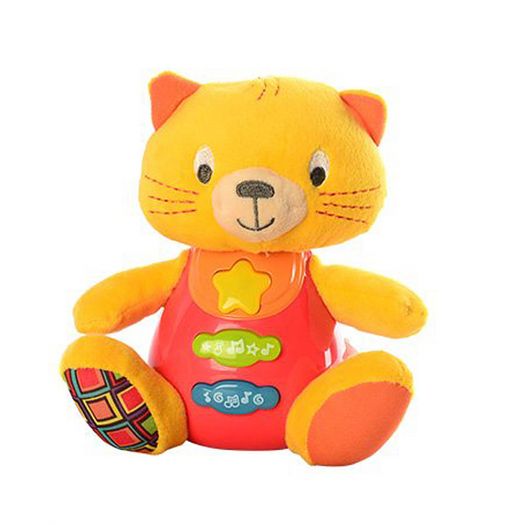 М'яка інтерактивна іграшка тварина WinFun кошеня 0685-NL  купити