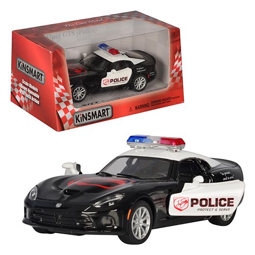 Машинка Kinsmart Dodge Viper SRT GTS 2013 інерційна металева KT5363WP  купити