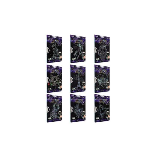 Набір креативної творчості Danko Toys DIAMOND ART (18) DAR-01-01,02,03,04...09   замовити