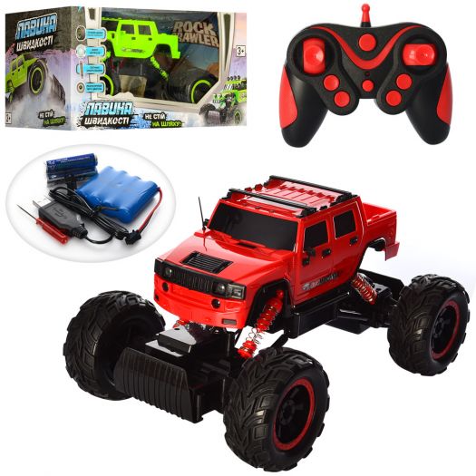 Джип Rock Crawler радіокерований, гумові колеса, 2 кольори 133   в Україні