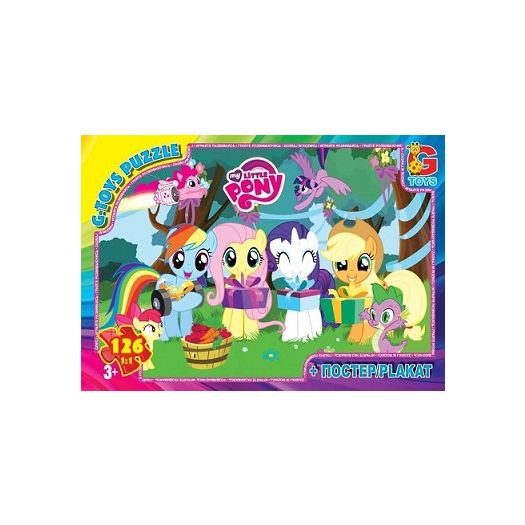 Пазл G-Toys My little Pony Маленька поні 117 елементів MLP012  купити