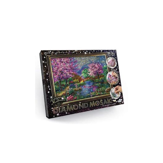 Набір креативної творчості Danko ToysАлмазная живопись DIAMOND MOSAIC , DM-01-01,02...10  купити