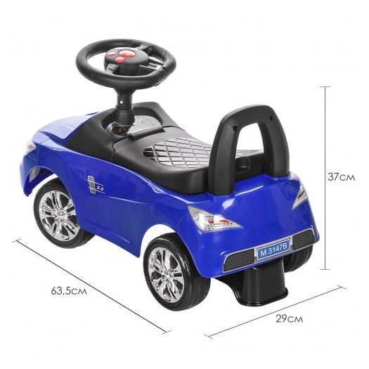 Каталка-толокар Bambi Racer синій M 3147B-4   замовити