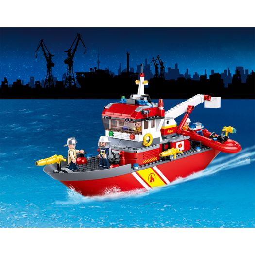 Конструктор SLUBAN Fire Пожежний катер M38-B0630  купити