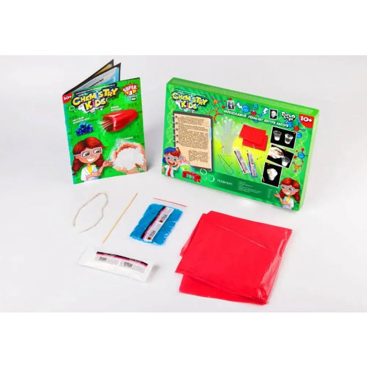 Безпечний освітній набір для проведення дослідів Danko Toys CHEMISTRY KIDS CHK-02-01U,02U,03   замовити