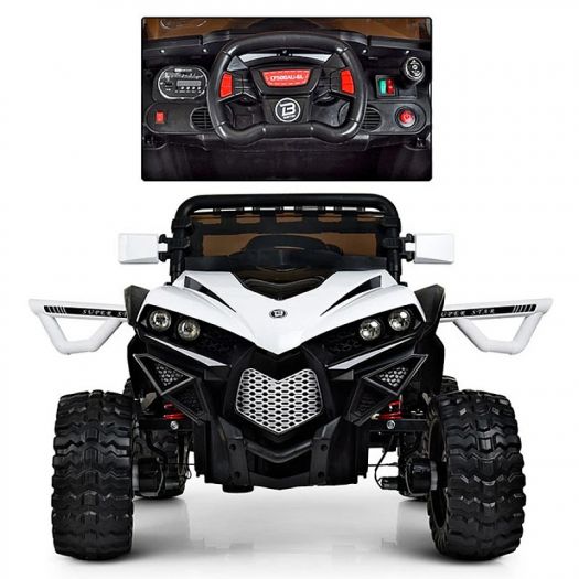 Електромобіль дитячий Bambi Racer джип на радіокеруванні M 3804EBLR-1   замовити