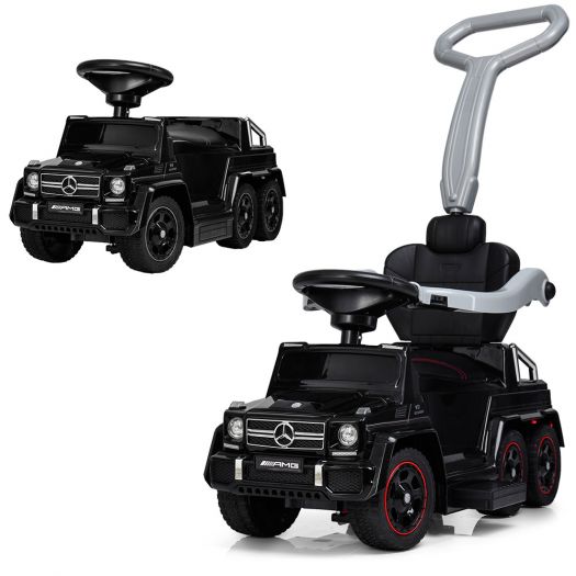 Електромобіль дитячий 2в1 Bambi Racer з батьківською ручкою M 3853EL-2  купити