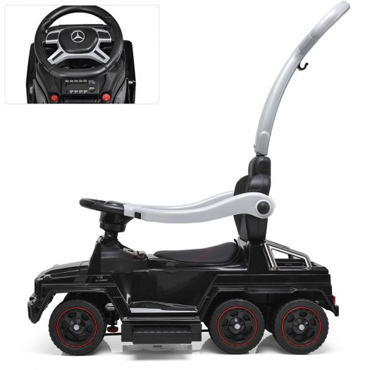 Електромобіль дитячий 2в1 Bambi Racer з батьківською ручкою M 3853EL-2   замовити