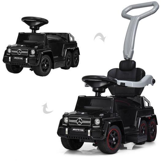 Електромобіль дитячий 2в1 Bambi Racer з батьківською ручкою M 3853EL-2   замовити