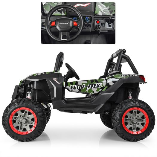Електромобіль дитячий Bambi Racer джип на радіокеруванні M 3602EBLRS-18   замовити