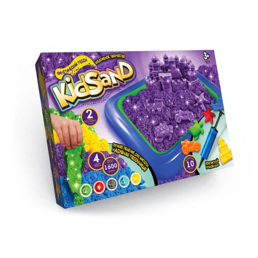 Кінетичний пісок Danko Toys KidSand 1600 г KS-02-01U   замовити
