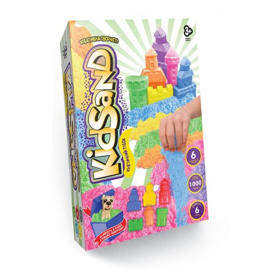 Кінетичний пісок Danko Toys KidSand 1000 г KS-04-10,11,12,13,14,15U   в Україні