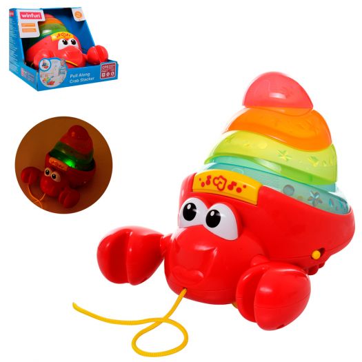 Каталка WinFun Музичний краб 0747-NL  купити