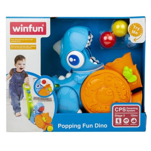 Каталка WinFun  на паличці Динозавр 0673-NL   замовити