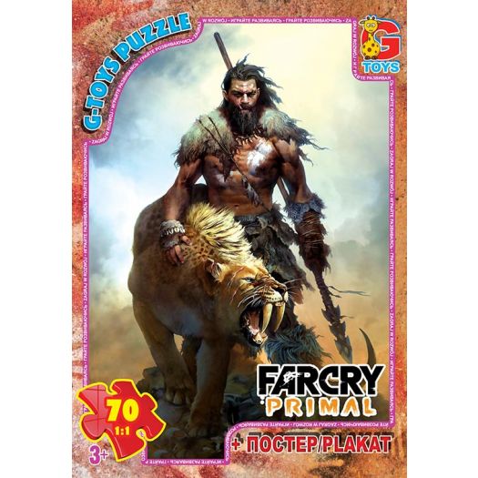 Пазл G-Toys Far Cry Тваринний світ 70 елементів FCP04   в Україні