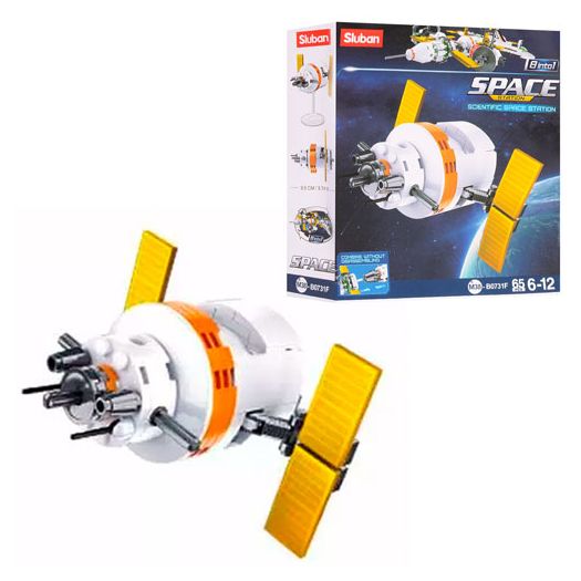 Конструктор SLUBAN Space наукова космічна станція, 65 деталей M38-B0731F  купити