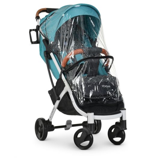 Прогулянкова коляска El Camino YOGA II зелена M 3910 Turquoise-W   в Україні