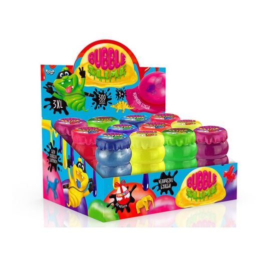 Слайм Danko Toys Bubble Slime в асортименті BUBS-01-01U   в Україні