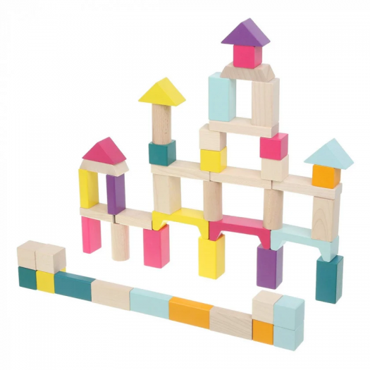 Дерев'яний конструктор Cubika 1 15184  купити