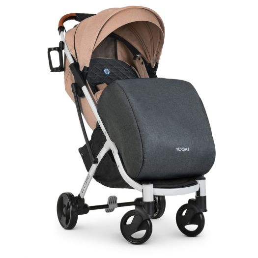 Прогулянкова коляска El Camino YOGA II бежева M 3910 Sand-W  купити