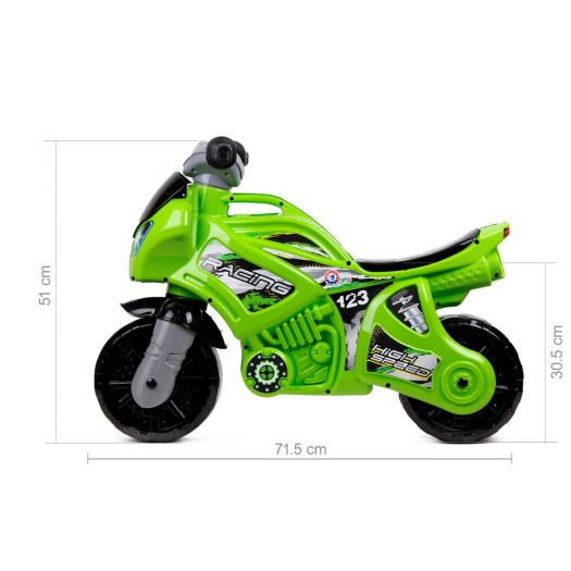 Біговел Technok Toys Мотоцикл салатовий 6443  купити