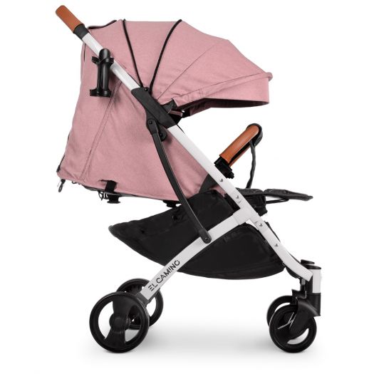 Прогулянкова коляска El Camino YOGA II рожева M 3910 Pale Pink-W   в Україні